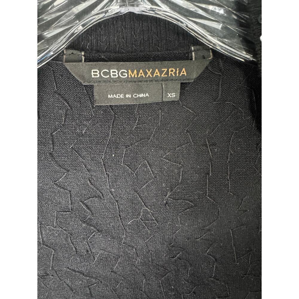 BCBG Sparkly Black Y2K Cardigan - Picture 3 of 5